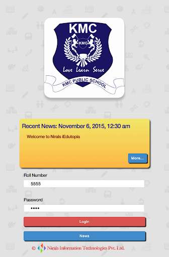 Run android online APK KMC Public School from MyAndroid or emulate KMC Public School using MyAndroid Run android online APK KMC Public School from MyAndroid or emulate KMC Public School using MyAndroid