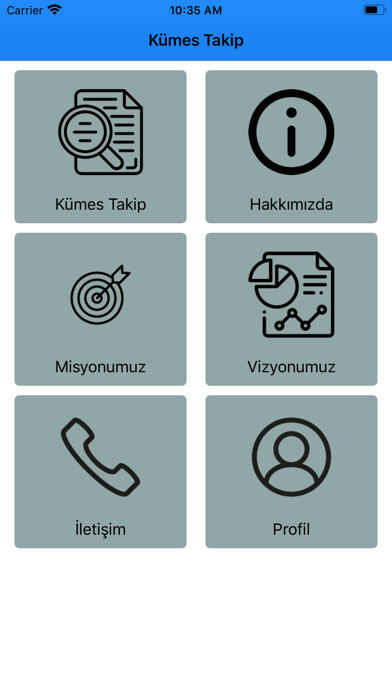Emulate iPhone app Kümes Takip using MyAndroid Emulate iPhone app Kümes Takip using MyAndroid