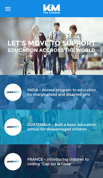 Run android online APK Km for Change Challenge from MyAndroid or emulate Km for Change Challenge using MyAndroid