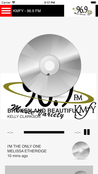 Emulate iPhone app KMFYFM using MyAndroid