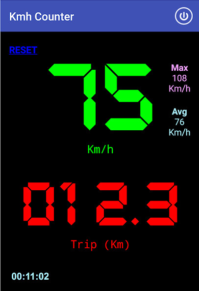 Run android online APK Kmh Counter (Speedometer) from MyAndroid or emulate Kmh Counter (Speedometer) using MyAndroid