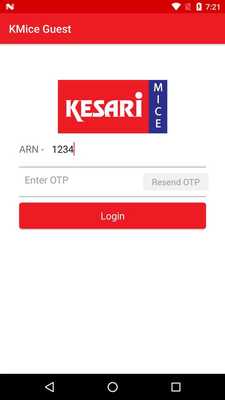 Emulate Android APK KMICE GUEST