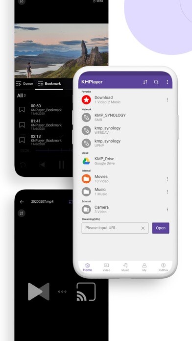 Emulate iPhone app KMPlayer using MyAndroid
