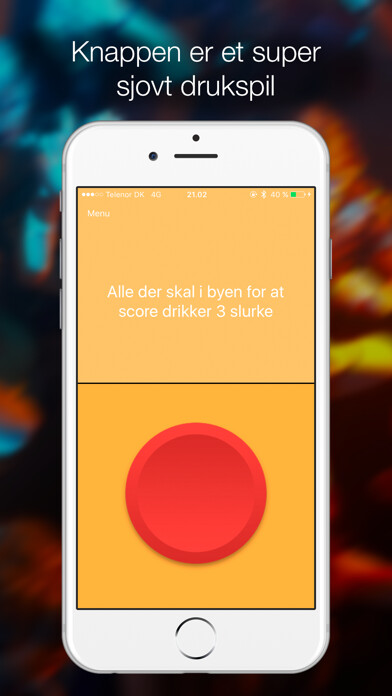 Emulate iPhone app Knappen - Drukspil til fest using MyAndroid Emulate iPhone app Knappen - Drukspil til fest using MyAndroid