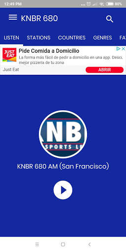 Run android online APK KNBR 680 AM The Sport Leader San Francisco from MyAndroid or emulate KNBR 680 AM The Sport Leader San Francisco using MyAndroid