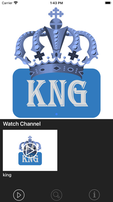 Emulate iPhone app KNG TV using MyAndroid