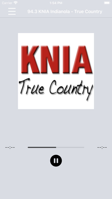 Emulate iPhone app KNIA 94.3 using MyAndroid