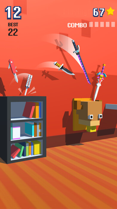 Emulate iPhone app Knife Flip - Hit Geometry Cube using MyAndroid Emulate iPhone app Knife Flip - Hit Geometry Cube using MyAndroid