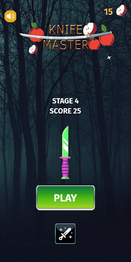 Run android online APK Knife Hit - Knife Fruit Cut Game from MyAndroid or emulate Knife Hit - Knife Fruit Cut Game using MyAndroid