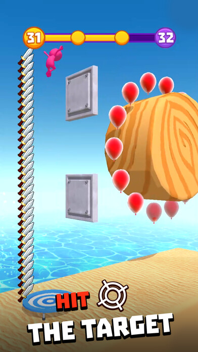 Emulate iPhone app Knife Jump And Hit using MyAndroid Emulate iPhone app Knife Jump And Hit using MyAndroid
