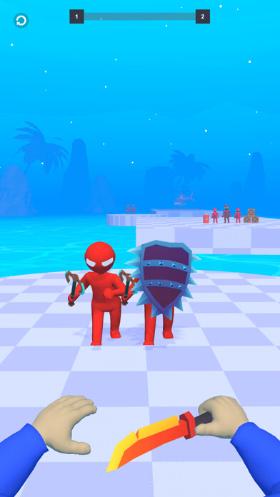 Emulate iPhone app Knife Play 3D - Ninja Z Master using MyAndroid Emulate iPhone app Knife Play 3D - Ninja Z Master using MyAndroid