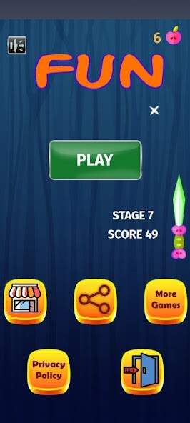 Run android online APK KNIFE SHOOTER FUN from MyAndroid or emulate KNIFE SHOOTER FUN using MyAndroid