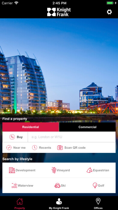Emulate iPhone app Knight Frank Property using MyAndroid Emulate iPhone app Knight Frank Property using MyAndroid