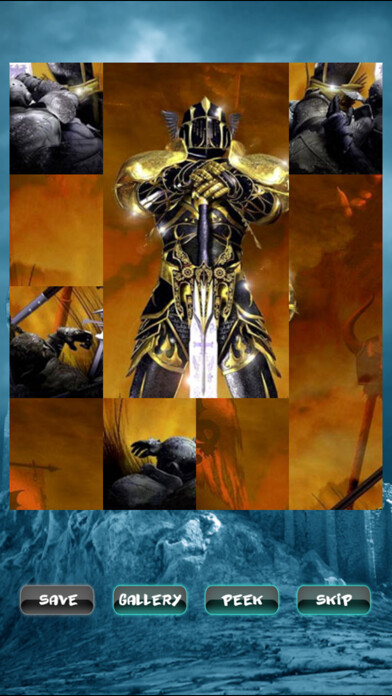 Emulate iPhone app Knight Jigsaw Puzzle using MyAndroid Emulate iPhone app Knight Jigsaw Puzzle using MyAndroid