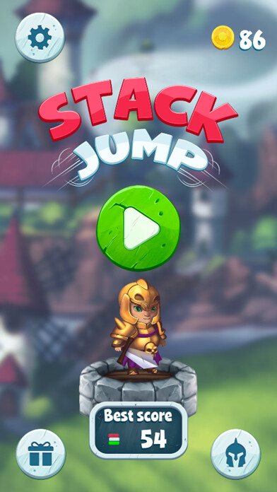 Emulate iPhone app Knight - Stack Jump using MyAndroid Emulate iPhone app Knight - Stack Jump using MyAndroid