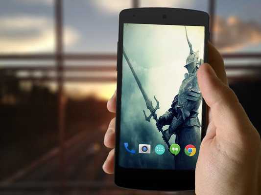 Emulate Android APK Knight Wallpaper