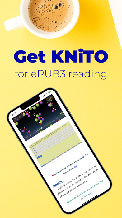 Emulate iPhone app KNiTO Reader using MyAndroid