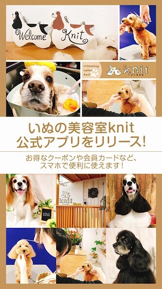 Run android online APK 小樽市桜のトリミングサロン「Knit~ニット」 from MyAndroid or emulate 小樽市桜のトリミングサロン「Knit~ニット」 using MyAndroid Run android online APK 小樽市桜のトリミングサロン「Knit~ニット」 from MyAndroid or emulate 小樽市桜のトリミングサロン「Knit~ニット」 using MyAndroid
