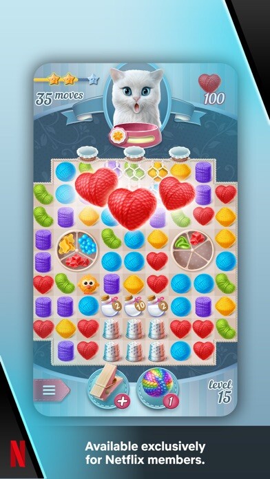 Emulate iPhone app Knittens: Match 3 Puzzle using MyAndroid Emulate iPhone app Knittens: Match 3 Puzzle using MyAndroid