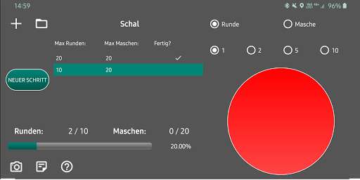 Run android online APK Knitting Aid - The help for knitting & crocheting from MyAndroid or emulate Knitting Aid - The help for knitting & crocheting using MyAndroid