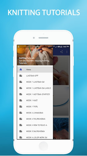 Run android online APK Knitting Tutorials from MyAndroid or emulate Knitting Tutorials using MyAndroid