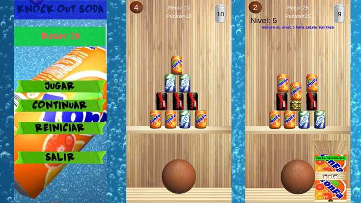 Emulate Android APK Knock Out Soda