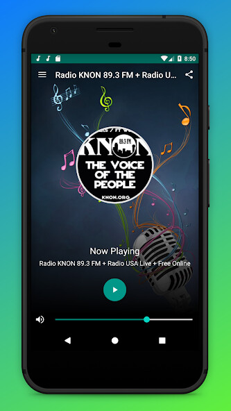 Run android online APK KNON 89.3 FM Dallas Tx Radio from MyAndroid or emulate KNON 89.3 FM Dallas Tx Radio using MyAndroid