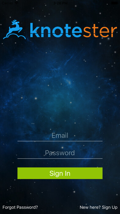 Emulate iPhone app KnoteSter using MyAndroid Emulate iPhone app KnoteSter using MyAndroid