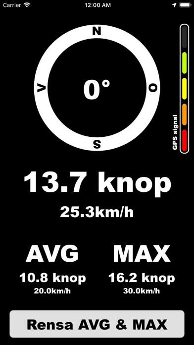 Emulate iPhone app Knotmeter using MyAndroid Emulate iPhone app Knotmeter using MyAndroid