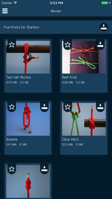 Emulate iPhone app Knots&Splices / E. M. Friedl using MyAndroid Emulate iPhone app Knots&Splices / E. M. Friedl using MyAndroid