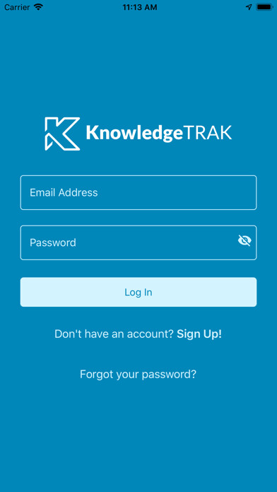 Emulate iPhone app KnowledgeTRAK using MyAndroid Emulate iPhone app KnowledgeTRAK using MyAndroid