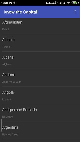 Run android online APK Know The Capital from MyAndroid or emulate Know The Capital using MyAndroid