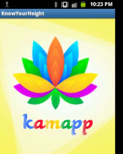 Emulate Android APK Know Your Height