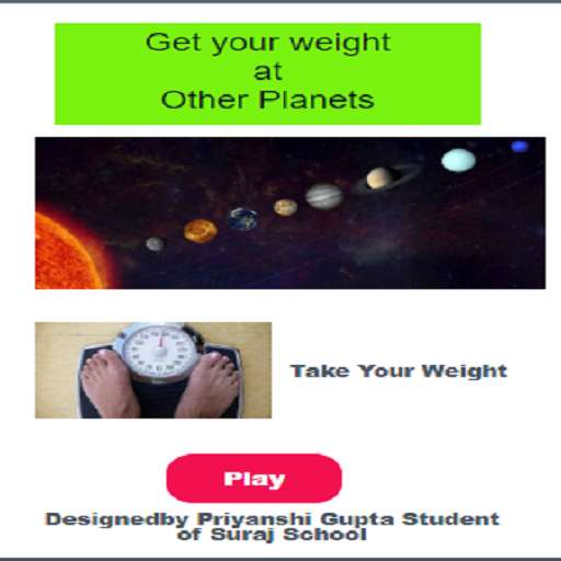 Run android online APK know your weight at Planet from MyAndroid or emulate know your weight at Planet using MyAndroid