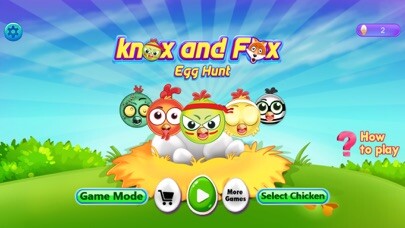 Emulate iPhone app Knox and Fox Egg Hunt using MyAndroid