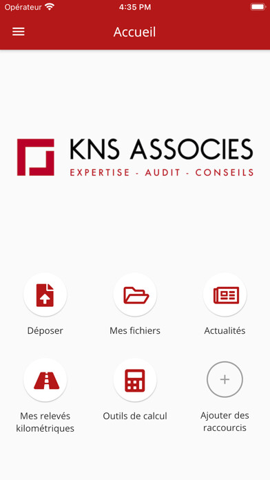 Emulate iPhone app KNS Associés using MyAndroid Emulate iPhone app KNS Associés using MyAndroid