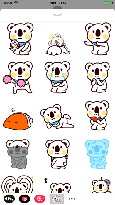 Emulate iPhone app Koala Animated Stickers using MyAndroid Emulate iPhone app Koala Animated Stickers using MyAndroid