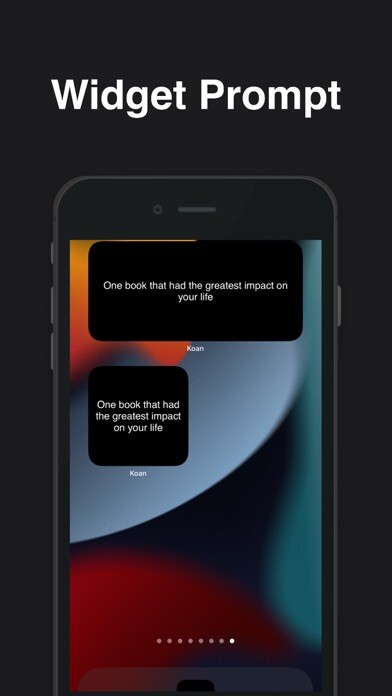 Emulate iPhone app Koan: Question Journal using MyAndroid