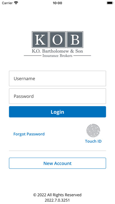 Emulate iPhone app K O Bartholomew Insurance using MyAndroid Emulate iPhone app K O Bartholomew Insurance using MyAndroid