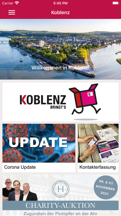 Emulate iPhone app Koblenz using MyAndroid