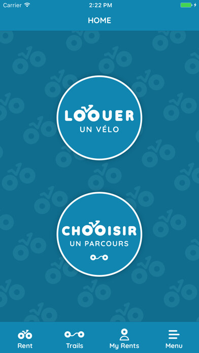 Emulate iPhone app KobOO - rent in 3 clicks! using MyAndroid