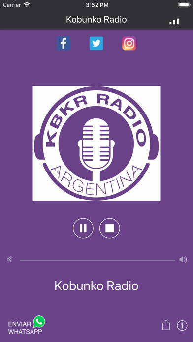 Emulate iPhone app Kobunko Radio using MyAndroid