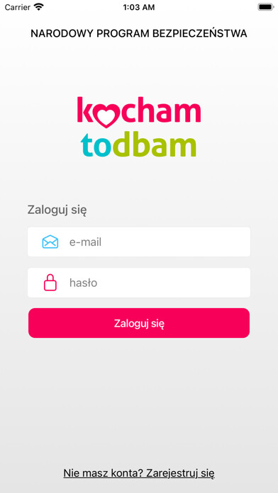 Emulate iPhone app Kocham to Dbam using MyAndroid
