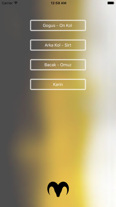 Emulate iPhone app Kocum Benim - Gym Tracker using MyAndroid Emulate iPhone app Kocum Benim - Gym Tracker using MyAndroid