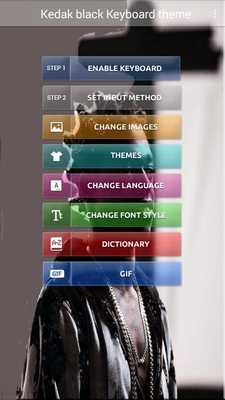 Emulate Android APK Kodack Black Keyboard Theme