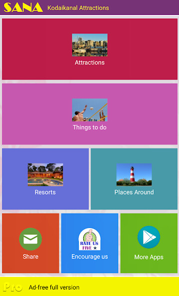 Emulate Android APK Kodaikanal Attractions Emulate Android APK Kodaikanal Attractions