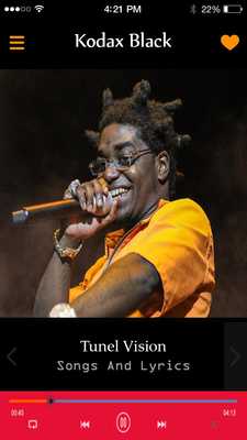 Emulate Android APK Kodak Black Songs and lyrics