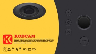 Emulate iPhone app KOD Cam - Retro Vintage Camera using MyAndroid