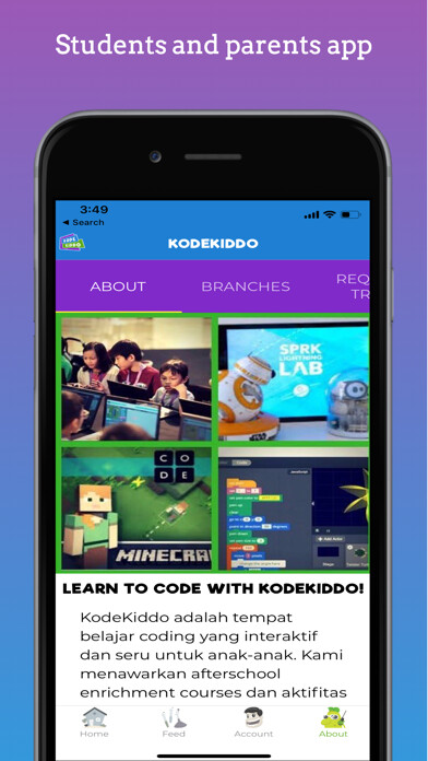 Emulate iPhone app KodeKiddo using MyAndroid Emulate iPhone app KodeKiddo using MyAndroid