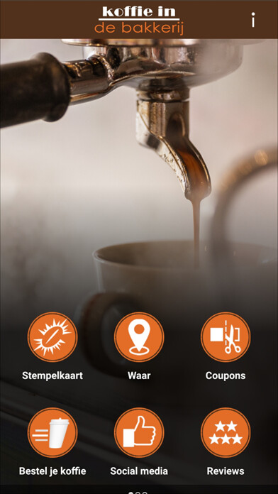 Emulate iPhone app Koffie in de bakkerij using MyAndroid Emulate iPhone app Koffie in de bakkerij using MyAndroid